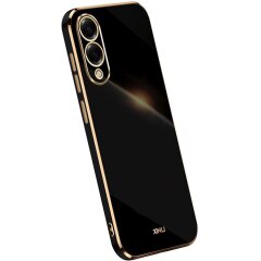 Защитный чехол XINLI Porcelain Design для Samsung Galaxy S25 Edge (S937) - Black