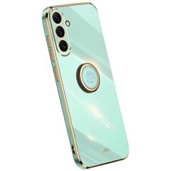 Захисний чохол XINLI Porcelain Ring для Samsung Galaxy A57 (A576) - Cyan