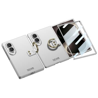 Захисний комплект GKK Ring Holder для Samsung Galaxy Fold 8 - Silver