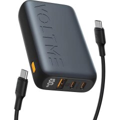Зовнішній акумулятор Voltme Hypercore Trio 35W (10000mAh) - Deep Blue