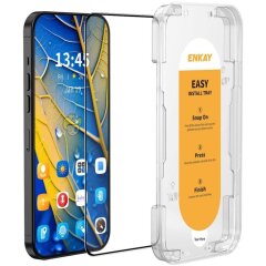 Захисне скло ENKAY Easy Install Full Glue для Samsung Galaxy S23 FE - Black