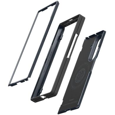 Защитный чехол Spigen Slim Armor Pro (MagFit) для Samsung Galaxy Fold 8 Ultra (ACS11509) - Metal Slate