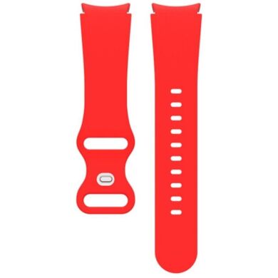 Ремешок Deexe Color Strap для часов с шириной крепления 20мм - Red