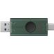 Флеш-накопитель Kingston DT DuoG2 128GB (USB + Type-C) DTDEG2/128GB - Black. Фото 1 из 7