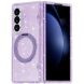 Защитный чехол Reframe Glitter Stand Case для Samsung Galaxy Fold 8 Ultra - Purple. Фото 3 из 5