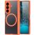 Защитный чехол Dux Ducis Expn Series Magnetic (FF) для Samsung Galaxy Fold 8 Ultra - Orange