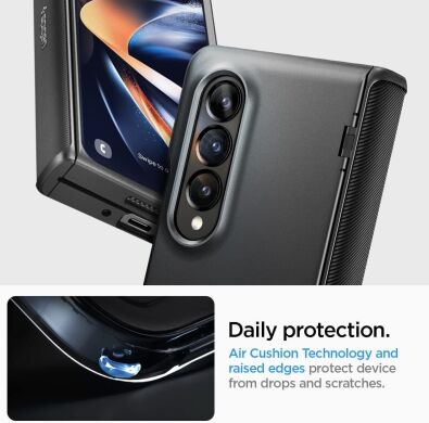Защитный чехол Spigen (SGP) Slim Armor Pro для Samsung Galaxy Fold 4 - Black