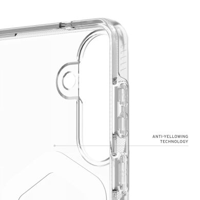 Ударостійкий чохол URBAN ARMOR GEAR Plyo MagSafe для Samsung Galaxy S26 Plus (S947) 214540114333 - Ice / Silver