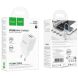Сетевое зарядное устройство Hoco C147A PD20W + QC3.0 - White. Фото 7 из 7