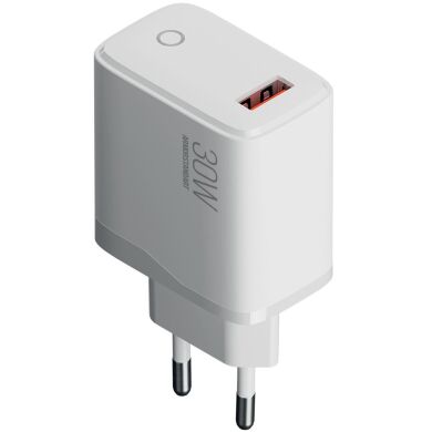 Сетевое зарядное устройство ArmorStandart AR013 30W (USB) - White