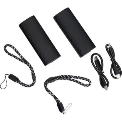 Внешний аккумулятор VEGER Hand Warmer 12W (2x5000mAh) - Black