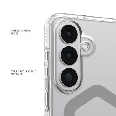 Ударостійкий чохол URBAN ARMOR GEAR Plyo MagSafe для Samsung Galaxy S26 Plus (S947) 214540114333 - Ice / Silver