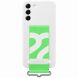 Захисний чохол Silicone Cover with Strap для Samsung Galaxy S22 Plus (S906) EF-GS906TWEGRU - White