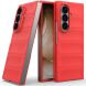 Силиконовый (TPU) чехол Deexe Terra Case (FF) для Samsung Galaxy Fold 8 Ultra - Red. Фото 2 из 9