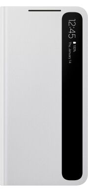 Чохол-книжка Smart Clear View Cover для Samsung Galaxy S21 (G991) EF-ZG991CJEGRU - Light Gray
