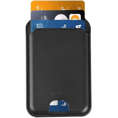 Кардхолдер WIWU MW-003 Mag Wallet Pro - Black