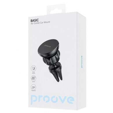 Автомобильный держатель Proove Basic Air Outlet Car Mount - Black