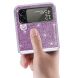 Защитный чехол Deexe Glitter Case для Samsung Galaxy Flip 4 - Purple. Фото 6 из 10