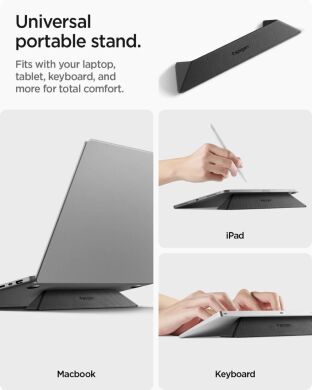 Підставка для ноутбуку Spigen Slim Fold Laptop Stand LD201-S4 (AMP10404) - Black