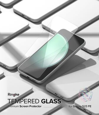 Комплект захисних стекол (2шт) Ringke Screen Protector Tempered Glass для Samsung Galaxy S23 FE (8809961782107)