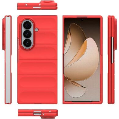Силиконовый (TPU) чехол Deexe Terra Case (FF) для Samsung Galaxy Fold 8 Ultra - Red