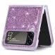 Захисний чохол Deexe Glitter Case для Samsung Galaxy Flip 4 - Purple