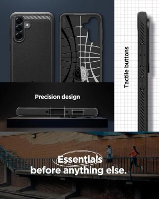Захисний чохол Spigen (SGP) Rugged Armor для Samsung Galaxy A56 (A566) ACS09225 - Matte Black