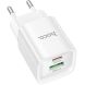 Сетевое зарядное устройство Hoco C147A PD20W + QC3.0 - White. Фото 2 из 7
