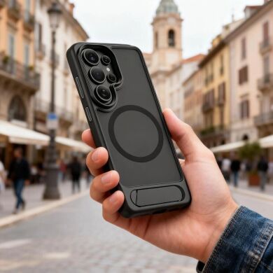 Захисний чохол Tech-Protect MagRack MagSafe для Samsung Galaxy S26 Ultra (S948) - Matte Black