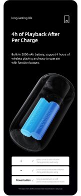 Портативна акустика Usams YC011 - Black