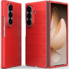 Силиконовый (TPU) чехол Deexe Terra Case (FF) для Samsung Galaxy Fold 8 Ultra - Red