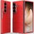 Силиконовый (TPU) чехол Deexe Terra Case (FF) для Samsung Galaxy Fold 8 Ultra - Red