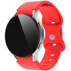 Ремінець Deexe Color Strap для годинників з шириною кріплення 20мм - Red