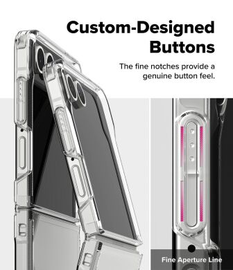 Захисний чохол Ringke Fusion (FF) для Samsung Galaxy Flip 7 (8800293855552) - Clear