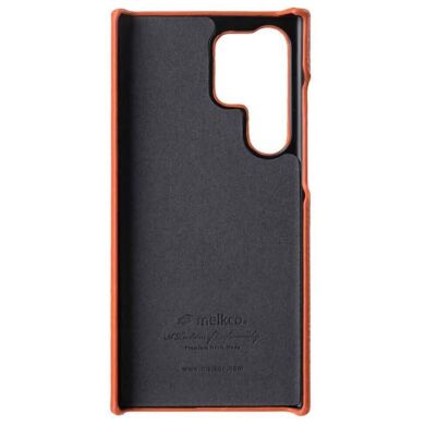 Кожаный чехол MELKCO Leather Case для Samsung Galaxy S23 Ultra (S918) - Black