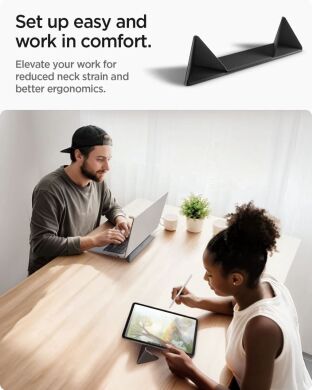 Підставка для ноутбуку Spigen Slim Fold Laptop Stand LD201-S4 (AMP10404) - Black