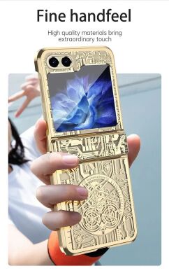 Захисний чохол UniCase Mechanical Legend для Samsung Galaxy Flip 5 - Champagne Gold