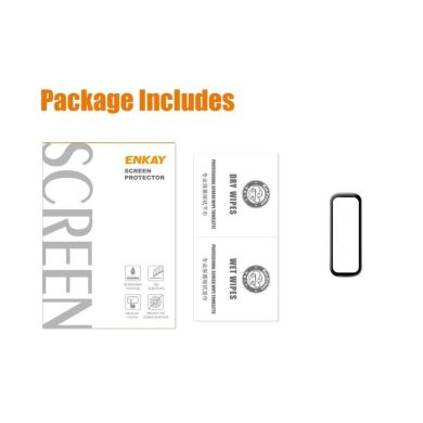 Защитная пленка ENKAY 3D Curved Film для Samsung Galaxy Fit 2 (SM-R220) - Black