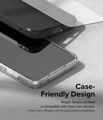 Комплект захисних стекол (2шт) Ringke Screen Protector Tempered Glass для Samsung Galaxy S23 FE (8809961782107)