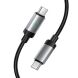 Кабель Hoco X117 Star Type-C to Type-C 60W (1m) - Black. Фото 3 из 6