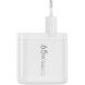 Сетевое зарядное устройство WiWU Wi-U024 Ark 65W QC+PD GaN (1U+2C) - White. Фото 5 из 6
