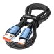 Кабель ESSAGER 120W Data Cable USB to Type-C (6A, 1m) - Blue. Фото 1 из 13