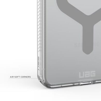 Ударостійкий чохол URBAN ARMOR GEAR Plyo MagSafe для Samsung Galaxy S26 Plus (S947) 214540114333 - Ice / Silver