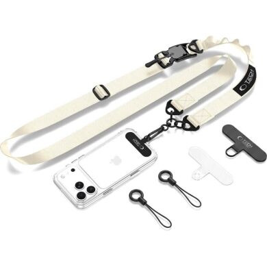 Ремешок для смартфона Tech-Protect C9S Rope Crossbody - Desert Beige