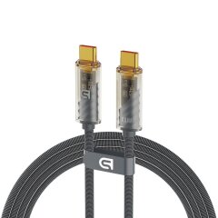 Кабель ArmorStandart AT-C1T Type-C to Type-C (100W, 1м) - Grey