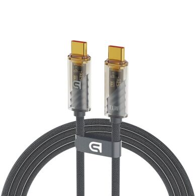 Кабель ArmorStandart AT-C1T Type-C to Type-C (100W, 1м) - Grey