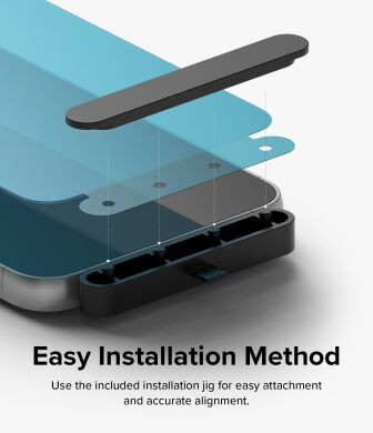 Комплект захисних стекол (2шт) Ringke Screen Protector Tempered Glass для Samsung Galaxy S23 FE (8809961782107)