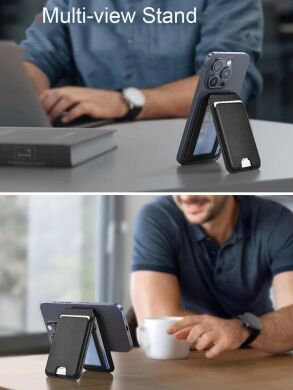 Кардхолдер WIWU MW-003 Mag Wallet Pro - Black