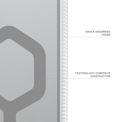 Ударостійкий чохол URBAN ARMOR GEAR Plyo MagSafe для Samsung Galaxy S26 Plus (S947) 214540114333 - Ice / Silver