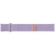 Оригинальный ремешок Fabric Band (S/M) для Samsung Galaxy Watch 4 / 4 Classic / 5 / 5 Pro / 6 / 6 Classic (ET-SVR93SVEGEU) - Lavender. Фото 3 из 4